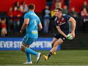 26 August 2022; Chris Farrell of Munster during the Pre-season Friendly match between Munster and Gloucester at Musgrave Park in Cork. Photo by Eóin Noonan/Sportsfile