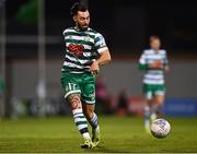 25 August 2022; Richie Towell of Shamrock Rovers during the UEFA Europa League Play-Off Second Leg match between Shamrock Rovers and Ferencvaros at Tallaght Stadium in Dublin. Photo by Eóin Noonan/Sportsfile