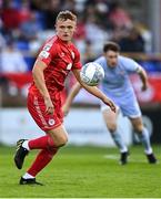 29 August 2022; JJ Lunney of Shelbourne during the SSE Airtricity League Premier Division match between Shelbourne and Derry City at Tolka Park in Dublin. Photo by Piaras Ó Mídheach/Sportsfile