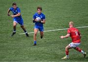 20 August 2022; Sam Berman of Leinster during the U19 Interprovincial Series match between Leinster and Munster at Energia Park in Dublin. Photo by Piaras Ó Mídheach/Sportsfile