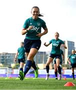 31 August 2022; Katie McCabe during a Republic of Ireland Women training session at Tallaght Stadium in Dublin. Photo by Stephen McCarthy/Sportsfile