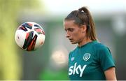 31 August 2022; Chloe Mustaki during a Republic of Ireland Women training session at Tallaght Stadium in Dublin. Photo by Stephen McCarthy/Sportsfile