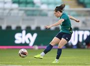 31 August 2022; Lucy Quinn during a Republic of Ireland Women training session at Tallaght Stadium in Dublin. Photo by Stephen McCarthy/Sportsfile