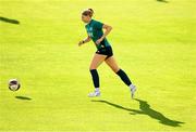 31 August 2022; Hayley Nolan during a Republic of Ireland Women training session at Tallaght Stadium in Dublin. Photo by Stephen McCarthy/Sportsfile