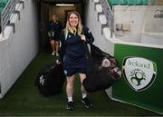 31 August 2022; Kit and equipment manager Orla Haran during a Republic of Ireland Women training session at Tallaght Stadium in Dublin. Photo by Stephen McCarthy/Sportsfile