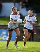 3 August 2022; Mairead Glynn of Galway during the ZuCar All-Ireland Ladies Football Minor ‘A’ Championship Final match between Cork and Galway at MacDonagh Park in Nenagh, Tipperary. Photo by Harry Murphy/Sportsfile