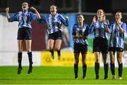 14 August 2022; Salthill Devon players react in the penalty shootout during the FAI Women’s U17 Cup Final match between Salthill Devon FC and Claremorris FC at Eamon Deacy Park in Galway. Photo by Harry Murphy/Sportsfile