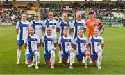 1 September 2022; Finland players before the FIFA Women's World Cup 2023 qualifier match between Republic of Ireland and Finland at Tallaght Stadium in Dublin. Photo by Seb Daly/Sportsfile