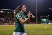 1 September 2022; Megan Campbell of Republic of Ireland during the FIFA Women's World Cup 2023 qualifier match between Republic of Ireland and Finland at Tallaght Stadium in Dublin. Photo by Seb Daly/Sportsfile