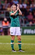 1 September 2022; Diane Caldwell of Republic of Ireland during the FIFA Women's World Cup 2023 qualifier match between Republic of Ireland and Finland at Tallaght Stadium in Dublin. Photo by Seb Daly/Sportsfile