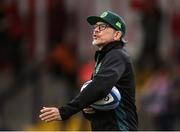 2 September 2022; London Irish head coach Les Kiss before the pre-season friendly match between Munster and London Irish at Musgrave Park in Cork. Photo by Piaras Ó Mídheach/Sportsfile