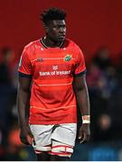 2 September 2022; Edwin Edogbo of Munster during the pre-season friendly match between Munster and London Irish at Musgrave Park in Cork. Photo by Piaras Ó Mídheach/Sportsfile