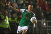 2 September 2022; Barry Coffey of Cork City celebrates after scoring his side's second goal during the SSE Airtricity League First Division match between Cork City and Longford Town at Turners Cross in Cork. Photo by Michael P Ryan/Sportsfile
