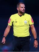 2 September 2022; Referee Gavin Colfer during the SSE Airtricity League First Division match between Cork City and Longford Town at Turners Cross in Cork. Photo by Michael P Ryan/Sportsfile