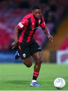 2 September 2022; Jordan Adeyemo of Longford Town during the SSE Airtricity League First Division match between Cork City and Longford Town at Turners Cross in Cork. Photo by Michael P Ryan/Sportsfile