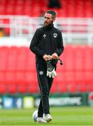 2 September 2022; Cork City goalkeeper and coach Mark McNulty before the SSE Airtricity League First Division match between Cork City and Longford Town at Turners Cross in Cork. Photo by Michael P Ryan/Sportsfile