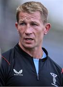 2 September 2022; Harlequins lineout and defence coach Jerry Flannery before the pre-season friendly match between Harlequins and Leinster at Twickenham Stoop in London, England. Photo by Brendan Moran/Sportsfile