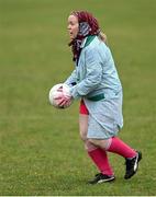 3 September 2022; Aisling Boland of Navan O'Mahony's, Meath, during the Sports Direct Gaelic4Mothers&Others National Blitz day, hosted by the Naomh Mearnóg & St Sylvester’s GAA clubs in Dublin. Photo by Piaras Ó Mídheach/Sportsfile