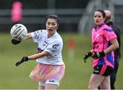 3 September 2022; Action from Clane, Kildare, and Monaleen, Limerick, during the Sports Direct Gaelic4Mothers&Others National Blitz day, hosted by the Naomh Mearnóg & St Sylvester’s GAA clubs in Dublin. Photo by Piaras Ó Mídheach/Sportsfile