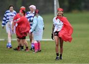 3 September 2022; Wanita Phakerood of Clann na Banna, Down, during a match against Navan O'Mahony's, Meath, at the Sports Direct Gaelic4Mothers&Others National Blitz day, hosted by the Naomh Mearnóg & St Sylvester’s GAA clubs in Dublin. Photo by Piaras Ó Mídheach/Sportsfile