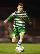 2 September 2022; Dylan Watts of Shamrock Rovers during the SSE Airtricity League Premier Division match between Bohemians and Shamrock Rovers at Dalymount Park in Dublin. Photo by Stephen McCarthy/Sportsfile