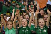1 September 2022; Supporters during the FIFA Women's World Cup 2023 qualifier match between Republic of Ireland and Finland at Tallaght Stadium in Dublin. Photo by Eóin Noonan/Sportsfile