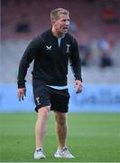 2 September 2022; Harlequins lineout and defence coach Jerry Flannery before the pre-season friendly match between Harlequins and Leinster at Twickenham Stoop in London, England. Photo by Brendan Moran/Sportsfile