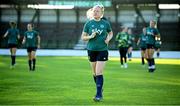 4 September 2022; Amber Barrett during a Republic of Ireland Women training session at Stadium ŠK Tomášov in Tomášov, Slovakia. Photo by Stephen McCarthy/Sportsfile