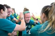 5 September 2022; Claire O'Riordan and team-mates during a Republic of Ireland Women training session at National Training Centre in Senec, Slovakia. Photo by Stephen McCarthy/Sportsfile