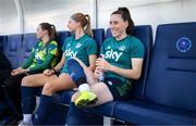 5 September 2022; Lucy Quinn during a Republic of Ireland Women training session at National Training Centre in Senec, Slovakia. Photo by Stephen McCarthy/Sportsfile