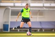 5 September 2022; Louise Quinn during a Republic of Ireland Women training session at National Training Centre in Senec, Slovakia. Photo by Stephen McCarthy/Sportsfile