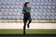 5 September 2022; Ciara Grant during a Republic of Ireland Women training session at National Training Centre in Senec, Slovakia. Photo by Stephen McCarthy/Sportsfile