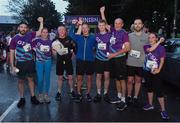 6 September 2022; Runners representing SOSV after competing in the Grant Thornton Corporate 5K Challenge at Kennedy Quay in Cork. Photo by Sam Barnes/Sportsfile