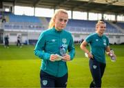 6 September 2022; Aoibheann Clancy of Republic of Ireland before the FIFA Women's World Cup 2023 Qualifier match between Slovakia and Republic of Ireland at National Training Centre in Senec, Slovakia. Photo by Stephen McCarthy/Sportsfile