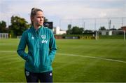 6 September 2022; Jessie Stapleton of Republic of Ireland before the FIFA Women's World Cup 2023 Qualifier match between Slovakia and Republic of Ireland at National Training Centre in Senec, Slovakia. Photo by Stephen McCarthy/Sportsfile