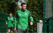 7 September 2022; Aaron Greene before a Shamrock Rovers squad training session at Roadstone Sports Club in Dublin. Photo by Seb Daly/Sportsfile