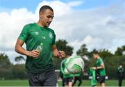 7 September 2022; Graham Burke during a Shamrock Rovers squad training session at Roadstone Sports Club in Dublin. Photo by Seb Daly/Sportsfile