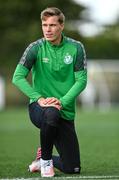 7 September 2022; Daniel Cleary during a Shamrock Rovers squad training session at Roadstone Sports Club in Dublin. Photo by Seb Daly/Sportsfile