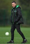 7 September 2022; Manager Stephen Bradley during a Shamrock Rovers squad training session at Roadstone Sports Club in Dublin. Photo by Seb Daly/Sportsfile