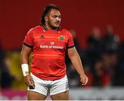 2 September 2022; Roman Salanoa of Munster during the pre-season friendly match between Munster and London Irish at Musgrave Park in Cork. Photo by Piaras Ó Mídheach/Sportsfile