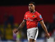 2 September 2022; Malakai Fekitoa of Munster during the pre-season friendly match between Munster and London Irish at Musgrave Park in Cork. Photo by Piaras Ó Mídheach/Sportsfile