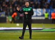 8 September 2022; Shamrock Rovers manager Stephen Bradley before the UEFA Europa Conference League Group F match between Shamrock Rovers and Djurgården at Tallaght Stadium in Dublin. Photo by Eóin Noonan/Sportsfile