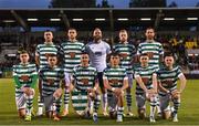 8 September 2022; Shamrock Rovers team before the UEFA Europa Conference League Group F match between Shamrock Rovers and Djurgården at Tallaght Stadium in Dublin. Photo by Eóin Noonan/Sportsfile