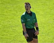 4 September 2022; Referee Ian Howley during the Dublin County Senior Club Football Championship Group 1 match between Kilmacud Crokes and Templeogue Synge Street at Parnell Park in Dublin. Photo by Piaras Ó Mídheach/Sportsfile
