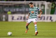 8 September 2022; Lee Grace of Shamrock Rovers during the UEFA Europa Conference League group F match between Shamrock Rovers and Djurgården at Tallaght Stadium in Dublin. Photo by Seb Daly/Sportsfile