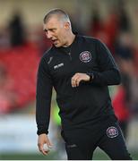 9 September 2022; Bohemians interim manager Trevor Croly during the SSE Airtricity League Premier Division match between Derry City and Bohemians at The Ryan McBride Brandywell Stadium in Derry. Photo by Ramsey Cardy/Sportsfile