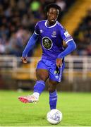 9 September 2022; Roland Idowu of Waterford during the SSE Airtricity League First Division match between Waterford and Cork City at RSC in Waterford. Photo by Michael P Ryan/Sportsfile