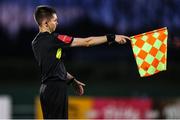 9 September 2022; Assistant referee Shane O'Brien during the SSE Airtricity League First Division match between Waterford and Cork City at RSC in Waterford. Photo by Michael P Ryan/Sportsfile