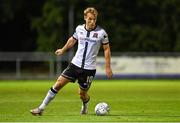 9 September 2022; Greg Sloggett of Dundalk during the SSE Airtricity League Premier Division match between UCD and Dundalk at UCD Bowl in Dublin. Photo by Seb Daly/Sportsfile