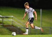 9 September 2022; Greg Sloggett of Dundalk during the SSE Airtricity League Premier Division match between UCD and Dundalk at UCD Bowl in Dublin. Photo by Seb Daly/Sportsfile